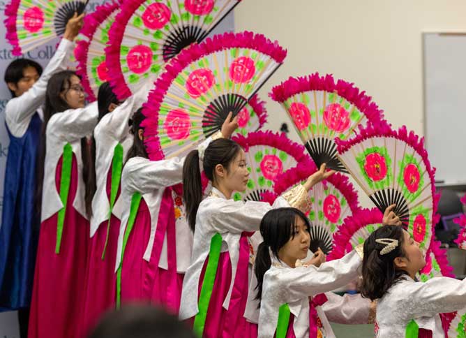 AAPI Night Out Market dance.