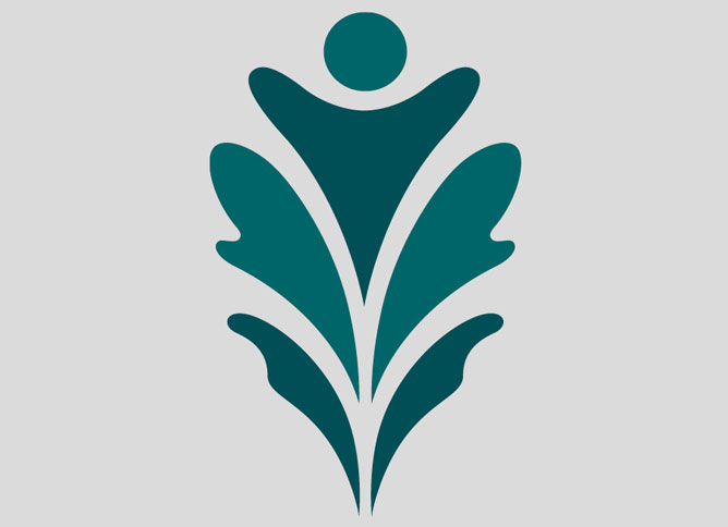 Oakton College's leaf logo.